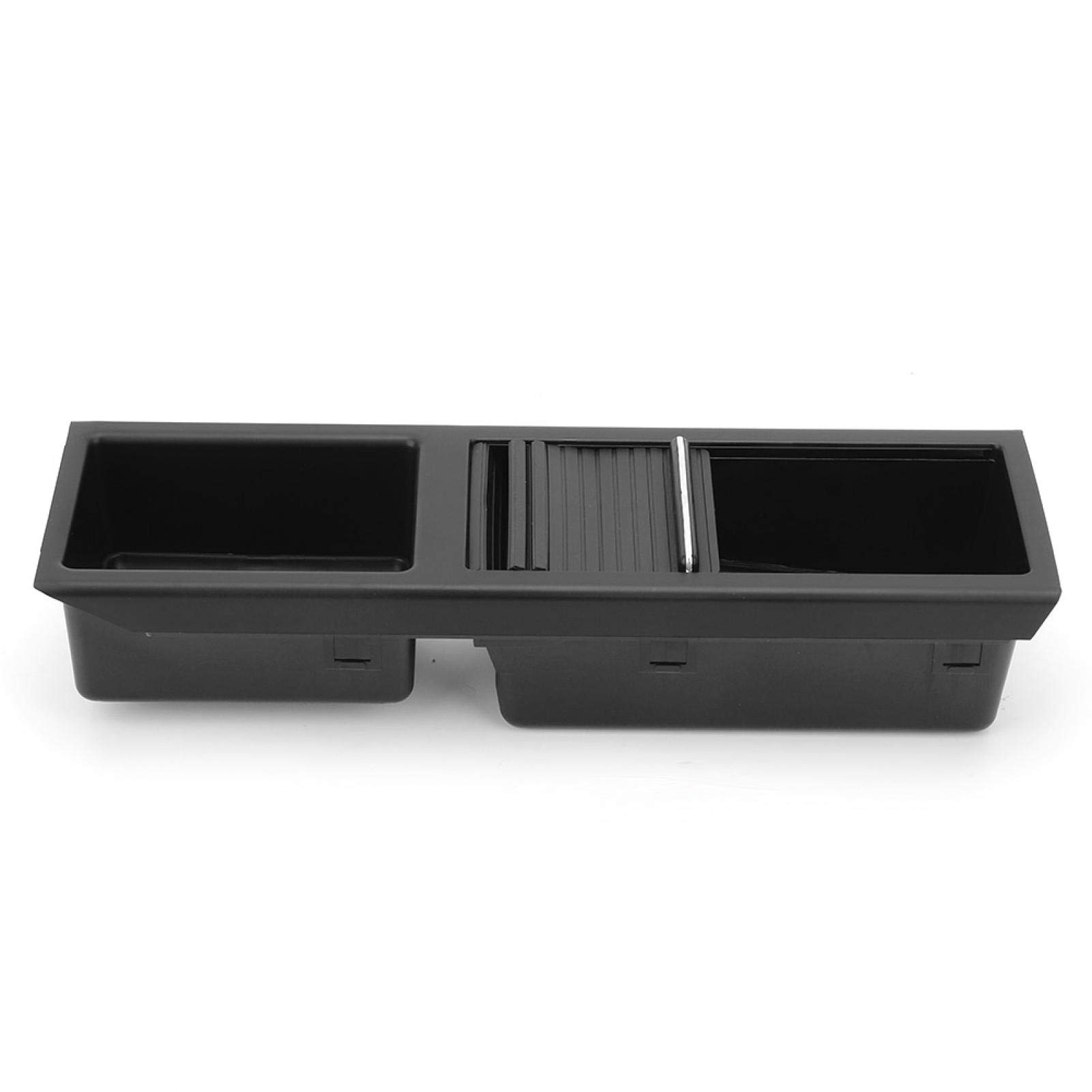 Akozon Piezas de la consola Car Center Console Bandeja de almacenamiento Inserto 51167038323 Ajuste para 3 Series E46 1998 & # 8209; 2007, e46 compartimento central de la consola
