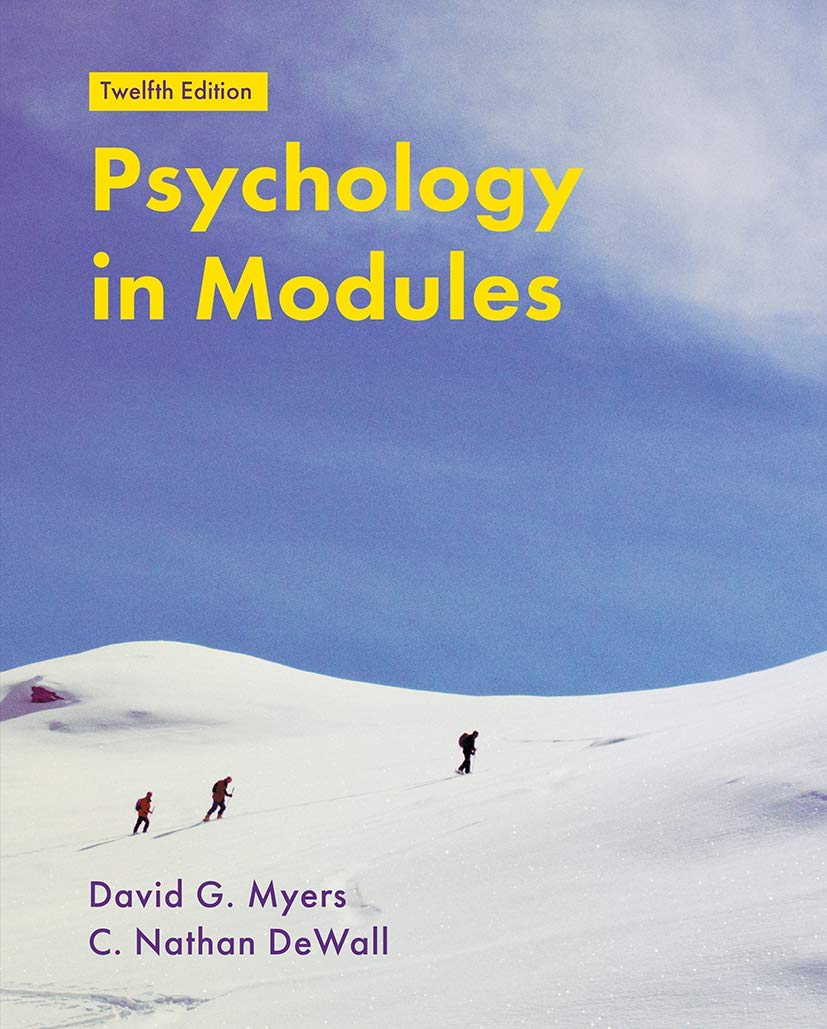 Psychology In Modules 12e