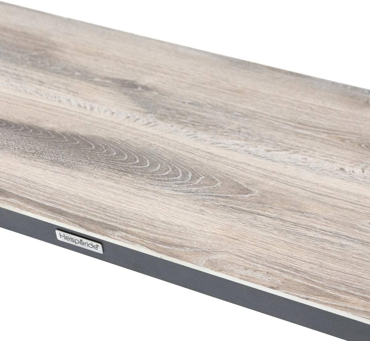 Pavane Rectangular Garden Coffee Table Graphite