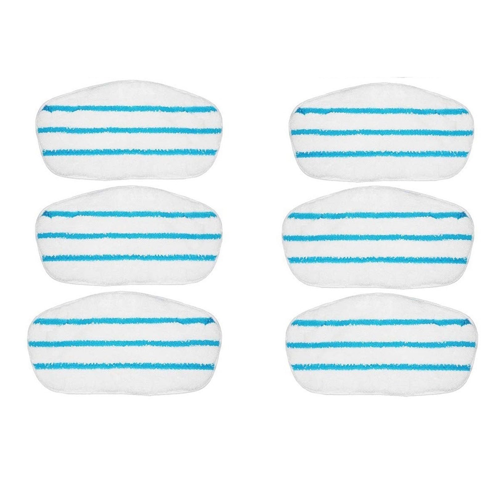 Dmkqtew One Color Replacement Steam Mop Pads, Compatible For Pursteam Puresteam Thermapro 211 10-In-1 Steam Mop Cleaner 6-Pack