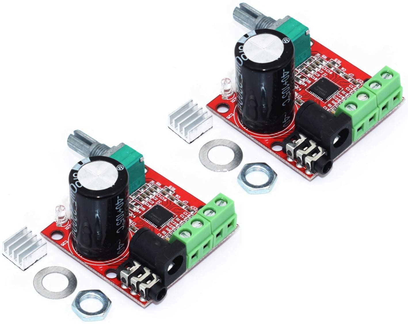 12v Mini Hi-Fi PAM8610 Scheda Di Amplificatore Stereo Audio: Classe D