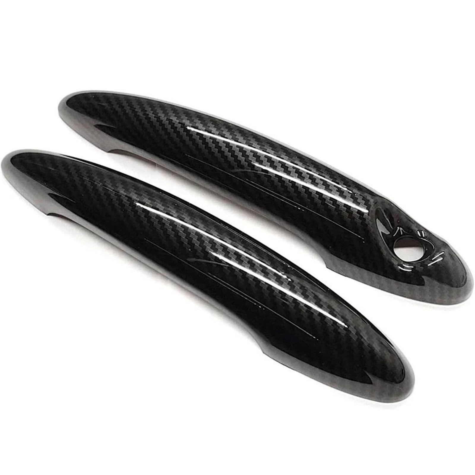 Zingori Car Door Handle Outer Door Handle for mini for cooper S JCW R50 R52 R53 R55 R56 R57 R58 R59 R61 2PCS/SET(2)