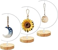 Vista 12 de YY YEARCHY Awesomes - Soporte de metal para decoración de terrario, soporte de metal para plantas de aire, soporte para macetas, soporte de hierro