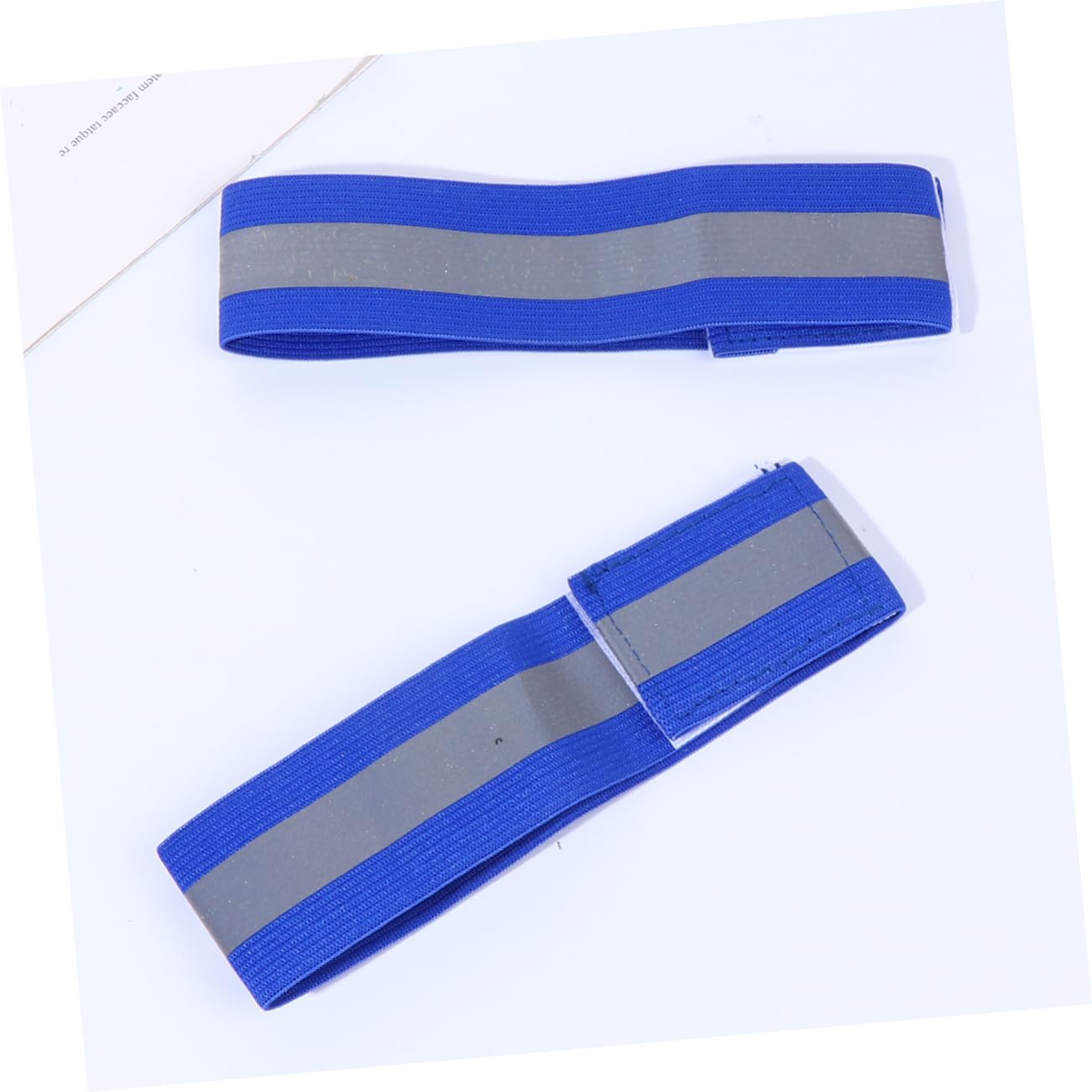 BESPORTBLE 36pièces Brassards Réfléchissants Lumineux Set pour Course Jogging Cyclisme Accessoires De Sécurité Extérieure Bleu