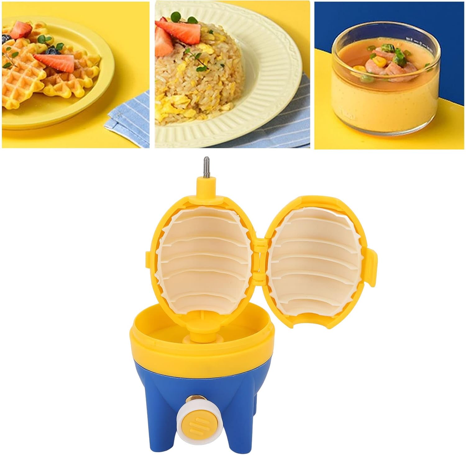 Egg Spinner, Protection, Physical Principle, Mixing of Egg Whites, Egg Yolks, Easy to Use, Egg Shaker for the Household