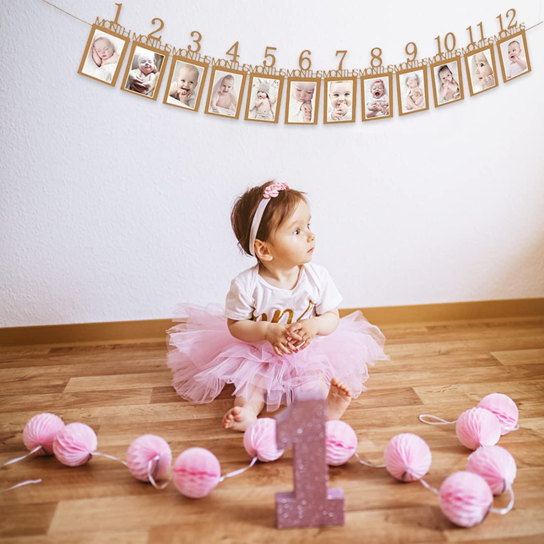 Cheerupp Lemon Foto-Banner Zum 1. Geburtstag – 13 Motive Mit Holzclips, Perfekt Für Sommer-Partys