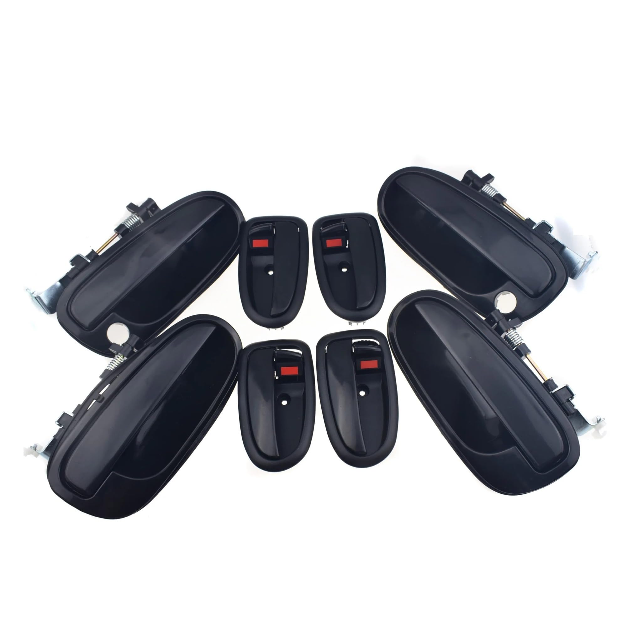 HILLAR Door Outer Handle for Hyundai for Matrix for Lavita 1.5L .6L .8L 2001-2010 Exterior & Interior Door Handle 8 Pieces 8366017000,83660-17000