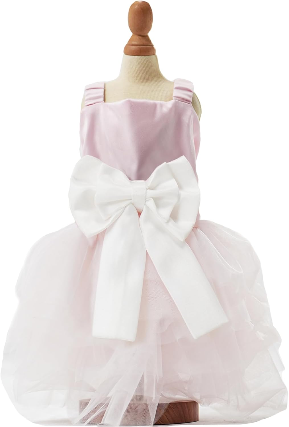 Dog Dress Wedding Outfits, Princess Lace Tutu Strappy Skirt for Female Puppy Small Medium Dogs Girl Cats Costume (Strappy Dress, 2X-Large)