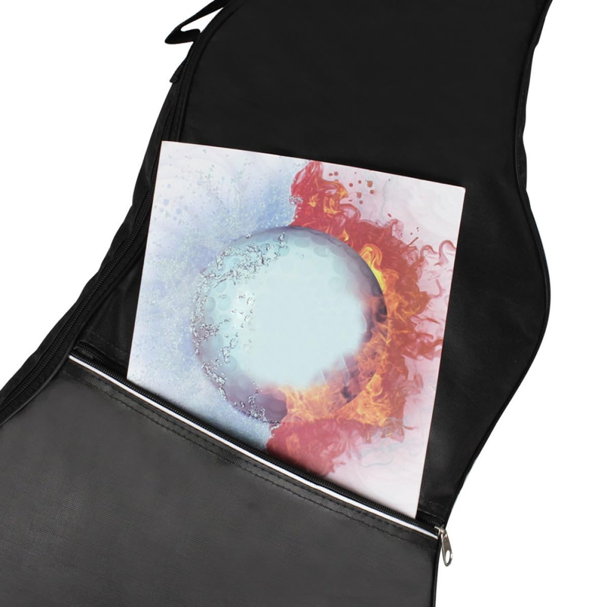 Borsa Manico Imbottitura con Elettrico Basso Spessa e Oxford Resistente Tracolla Regolabile Confortevole, Custodia Portatile Pratica