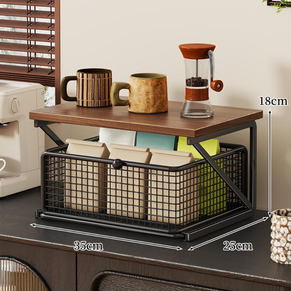 para soporte Microondas Encimera con Bandeja Aireada 35x25cm(a)