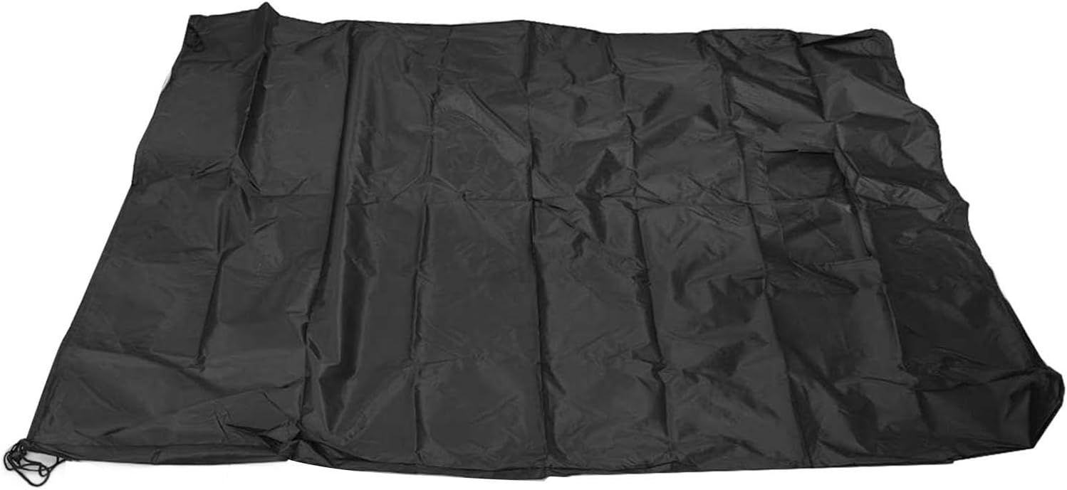 SIXRUN Lawn Tractor Leaf Bag, Tear Resistant Oxford Cloth with Drawstrings, Large Capacity Zipper, Efficient Emptying System, Easy Setup Process, Mesh Vents for Riding Lawn Trimmers
