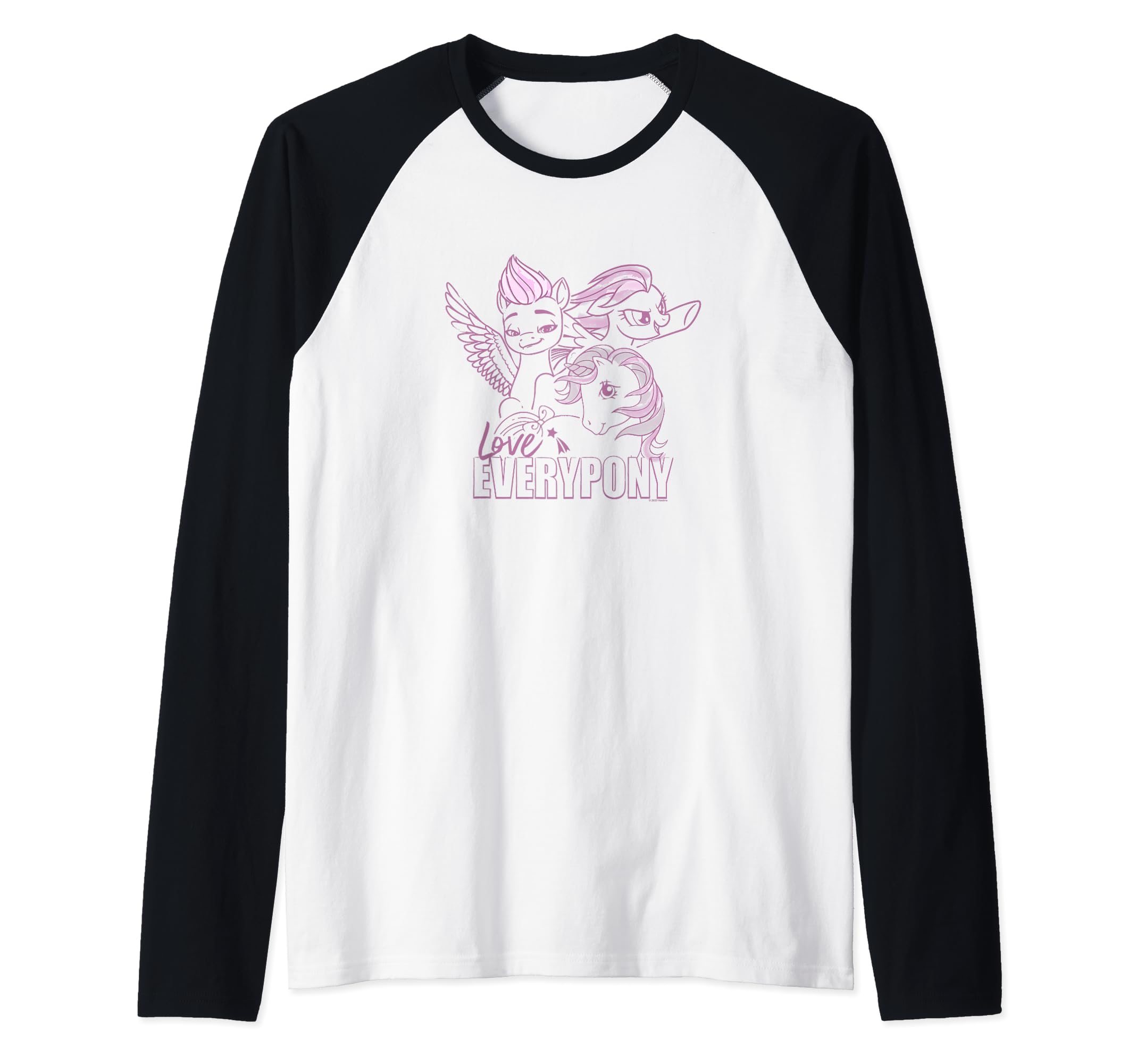 My Little Pony Generations vêtement graphique manches raglan baseball - 2