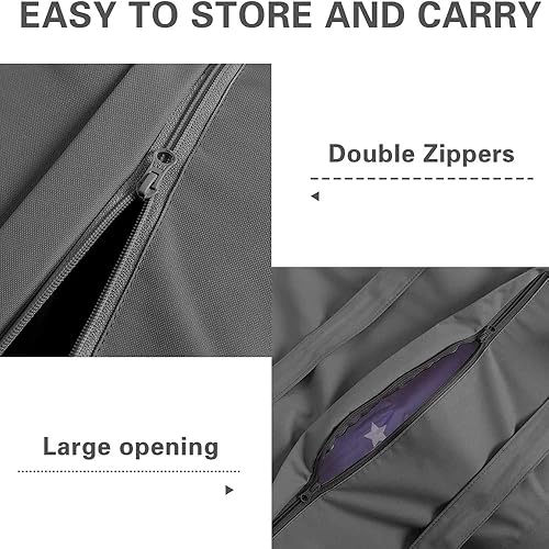 Miniatura 6 de Funda para bolsa de colchón para mudanza y almacenamiento, reutilizable, resistente, impermeable, para colchón de cama, bolsas de almacenamiento