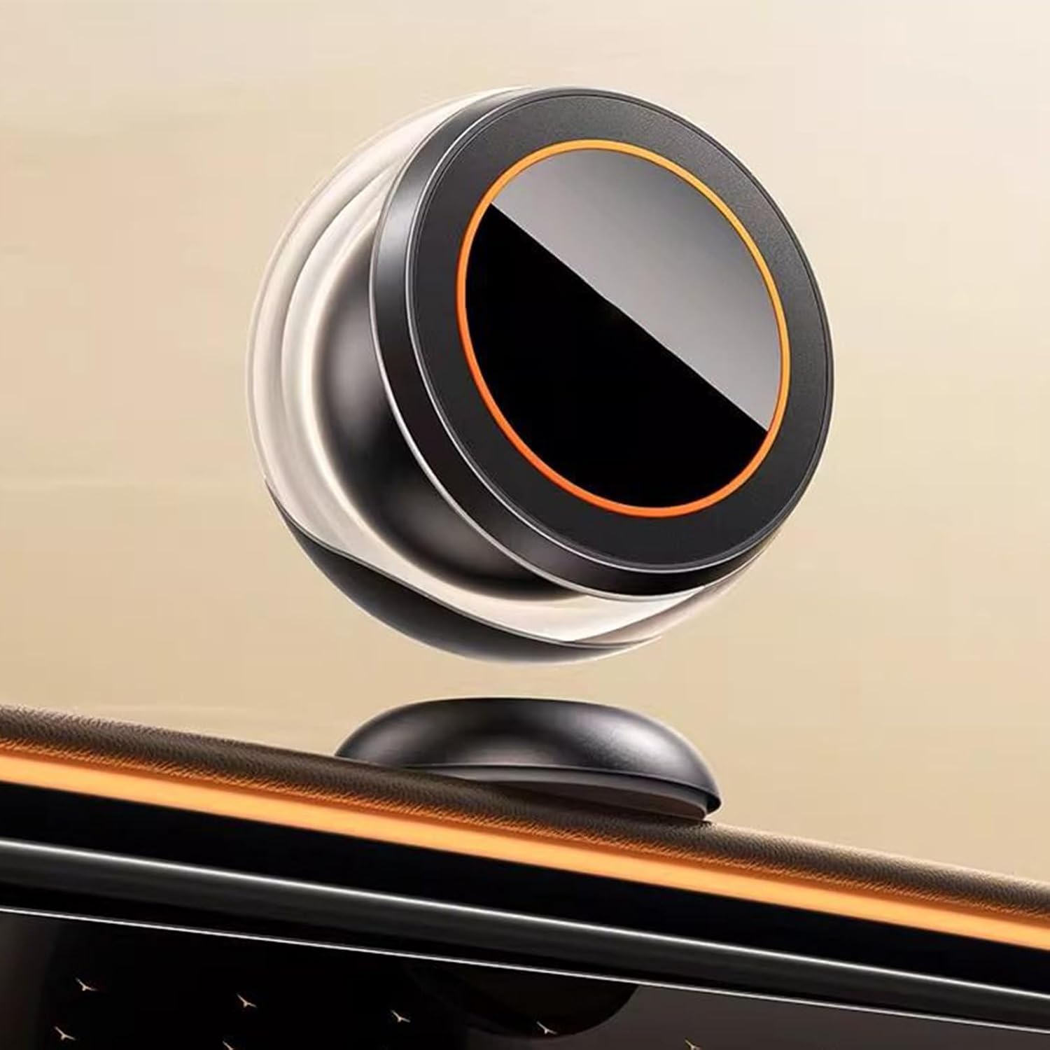 マグネット式 スマホホルダー, 吸引式 磁気 スマホ ホルダー, 調整可能 ブラケット 車内 ダッシュボード フロントガラス 取り付