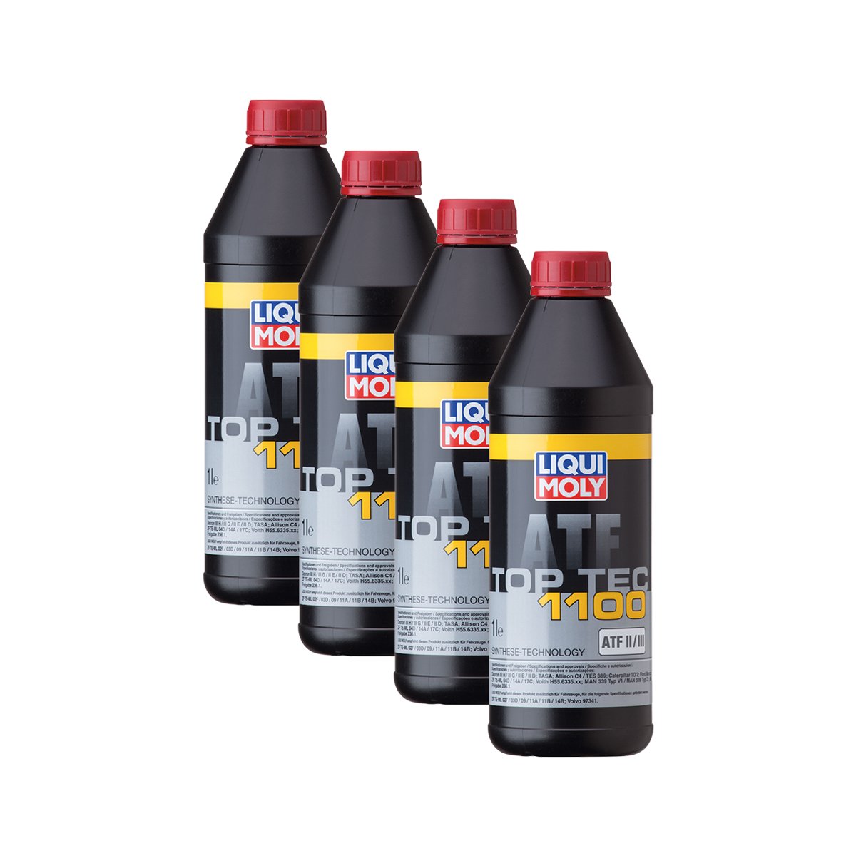 Liqui Moly 4X 3651 Top Tec ATF 1100 Automatik Getriebeöl 1L