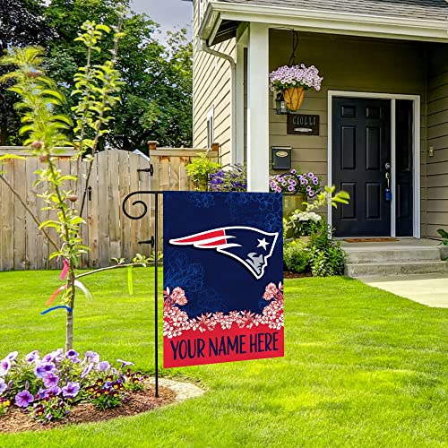 Image of Rico Industries NFL Standard /Primary Personalized 13 inch x 18 inch Double Sided Garden Flag