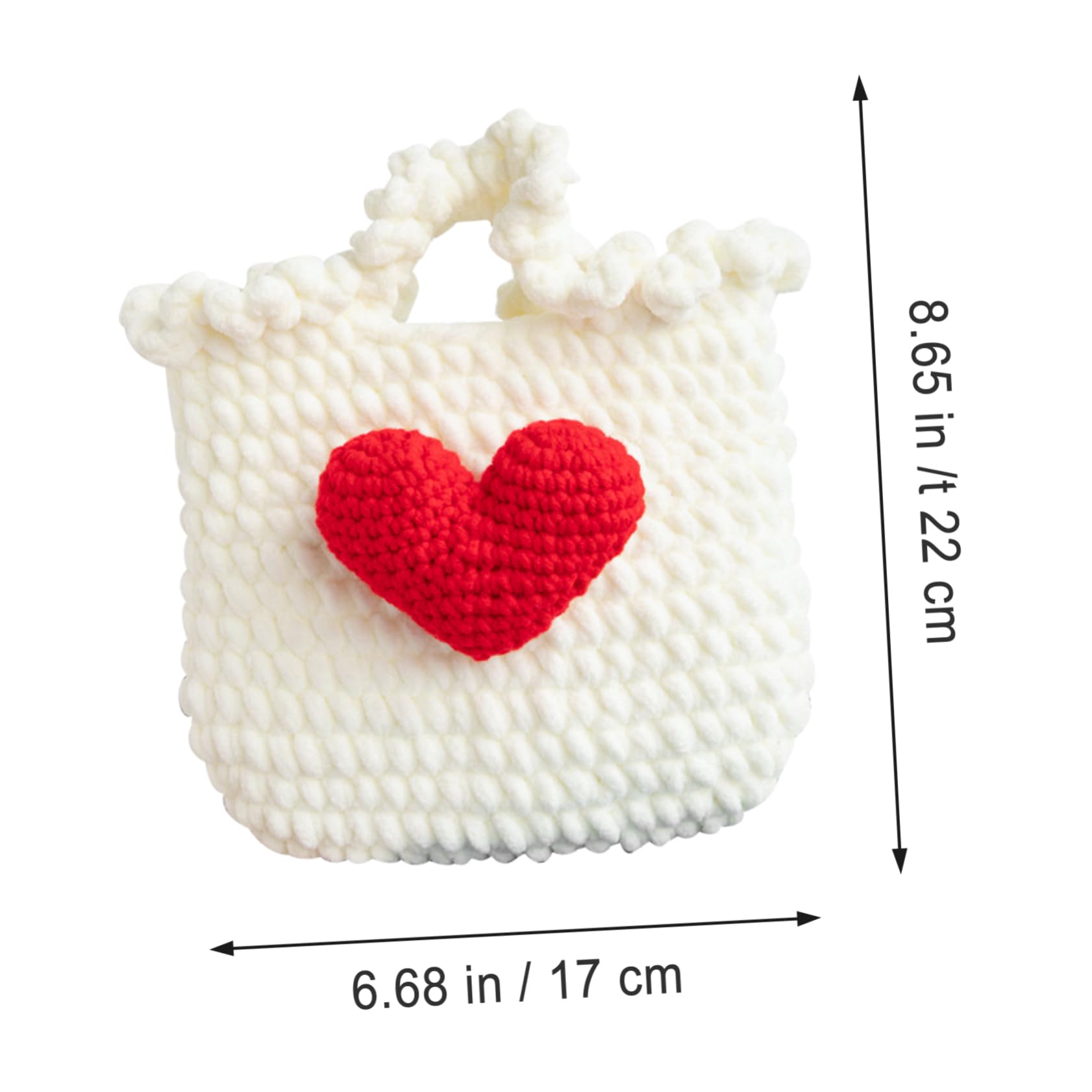 Beatifufu Wool Storage Bag DIY Kit Yarn Bag Making Set Knitting Material for Beginners and Professionals