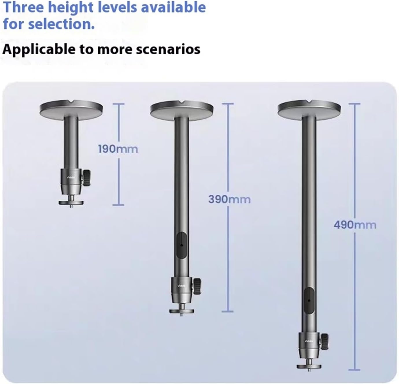 Projector Mount, Projector Ceiling Bracket, Compatible for Vidda C1/C2/C3 Series,Load Capacity 8kg,1/4 Inch Standard Screws