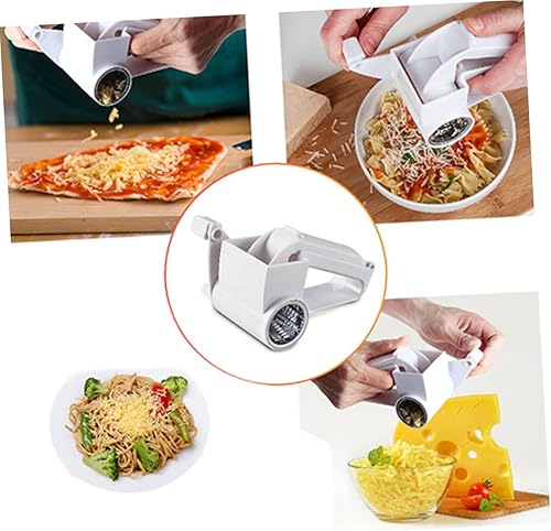 Miniatura 3 de KICHOUSE Trituradora de queso Pequeño rallador de queso de acero inoxidable para nueces Color aleatorio