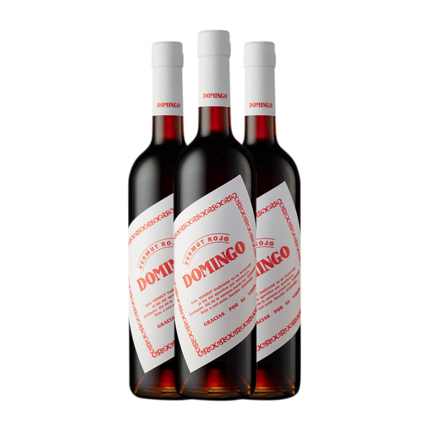 Vermut Osborne Rojo Domingo 75 cl (Caja de 3 Botellas de 75 cl)