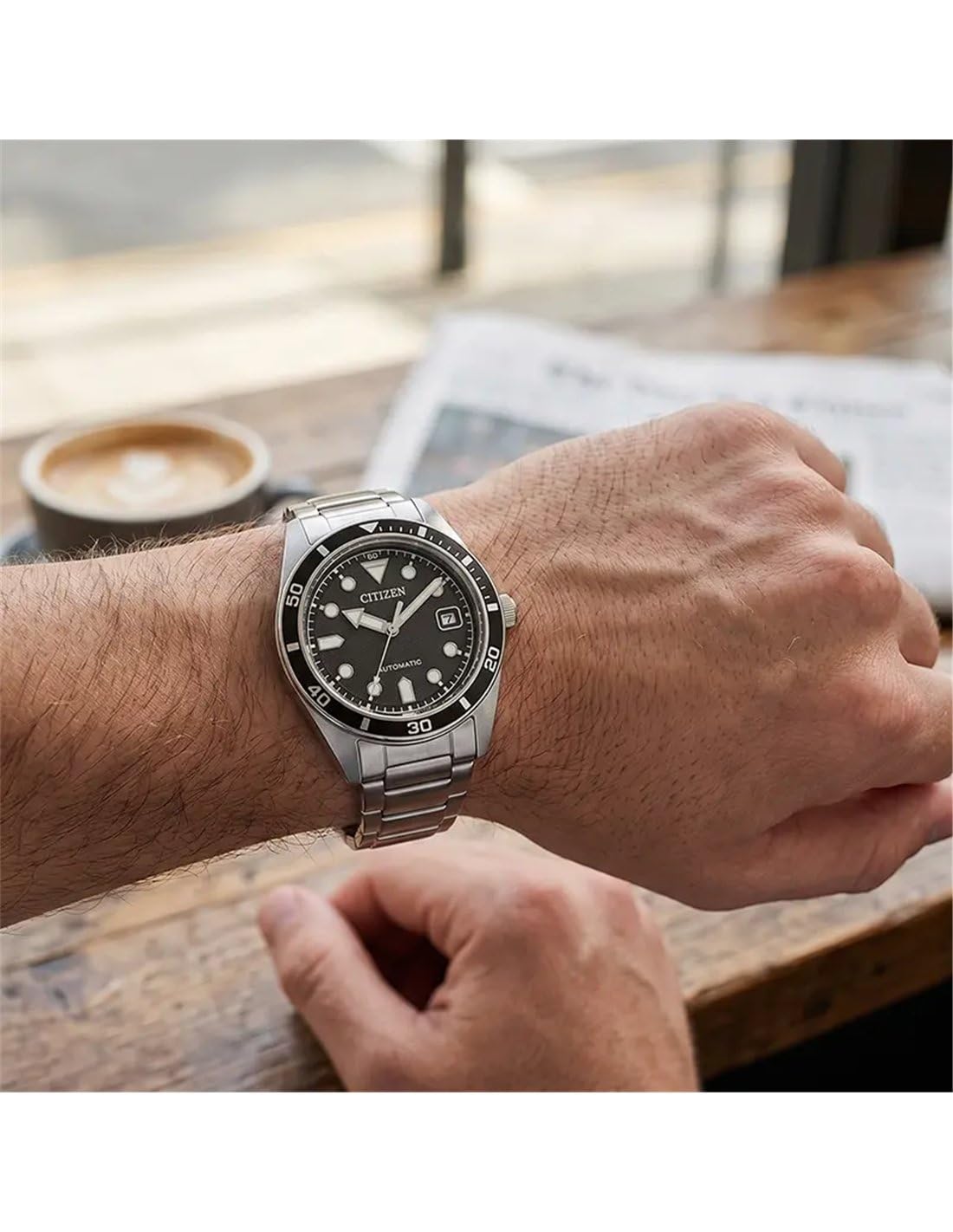 Citizen Promaster Fujitsubo Mechanical Diver, NJ0221-50E | Mechanisch | Handaufzug Nötig | Kristallglas | 10 bar Wasserdicht | Edelstahlband
