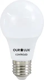 Lâmpada Inteligente CONTROLED Sensor de Presença 9W Bivolt 2700K OUROLUX