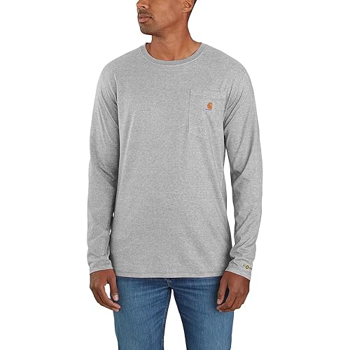 Carhartt Men's Force Relaxed Fit Midweight Long-Sleeve Pocket T-Shirt