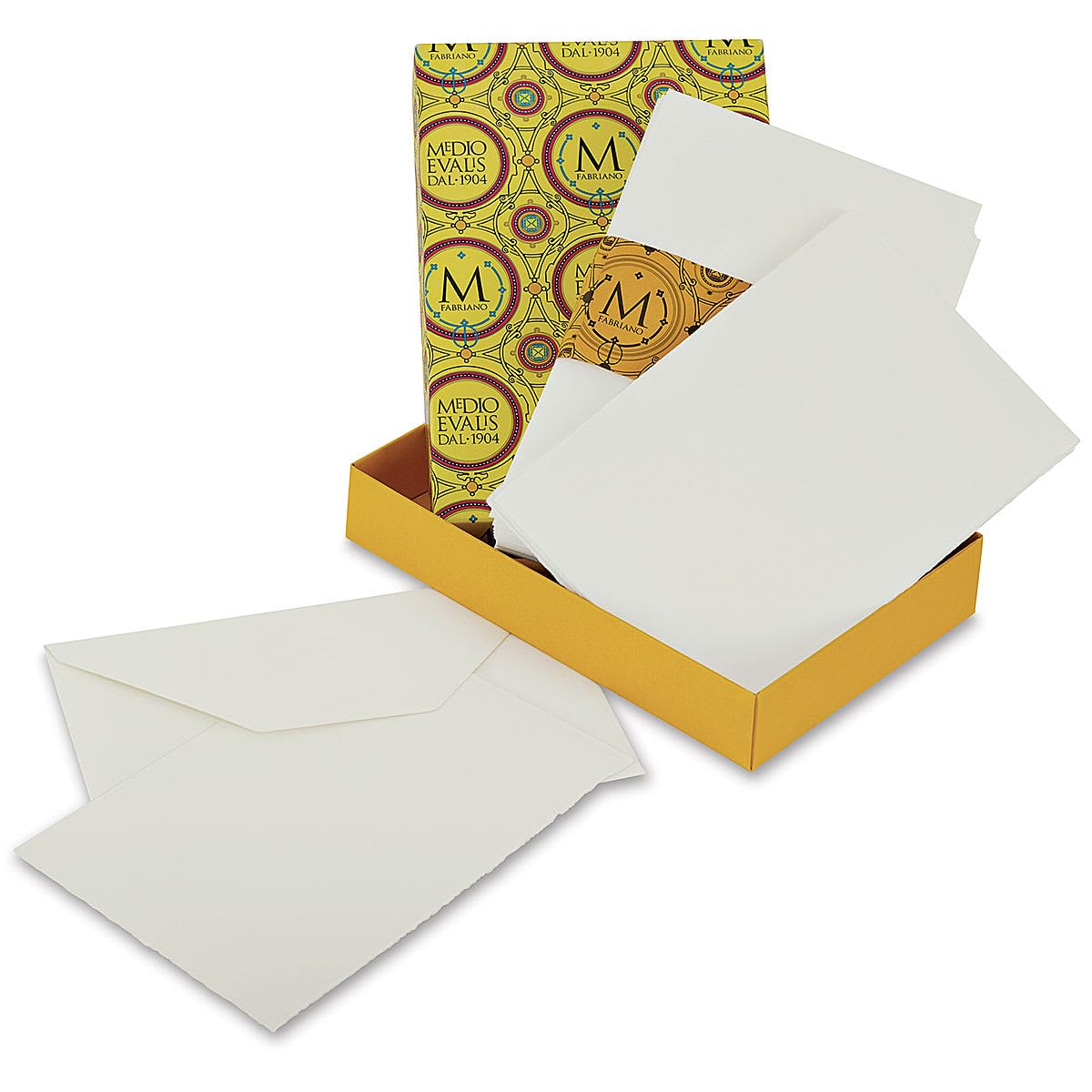 Fabriano Medioevalis Cards &amp; Envelopes Set, 20/Pkg., 4.5" x 6.75"