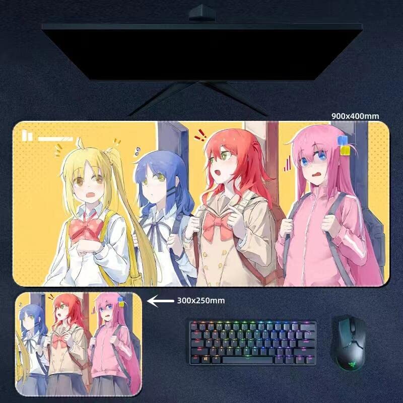 Amazon.co.jp: ぼっちざろっく マウスパッド プレイマット デスク