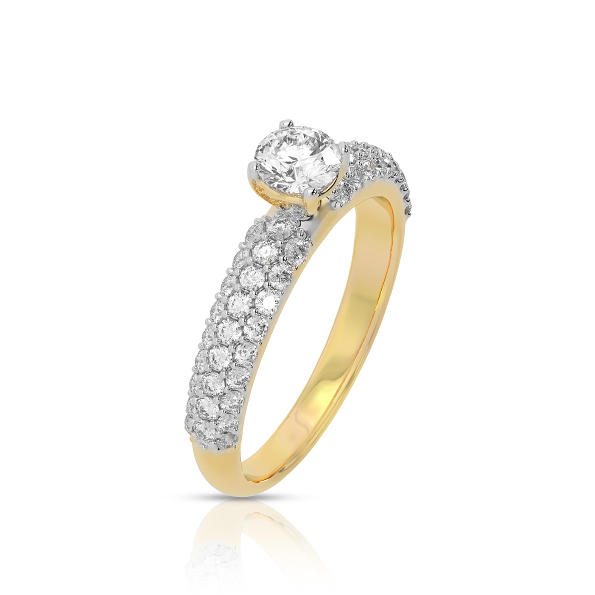ANAYRA Caelum Sterling Silver Ring for Women & Girls, Stylish Anti Tarnish 925 Sterling Silver Jewellery for Women for Daily Use, Hallmark Certified, Valentine Gift for Girlfriend & Wife-image-42