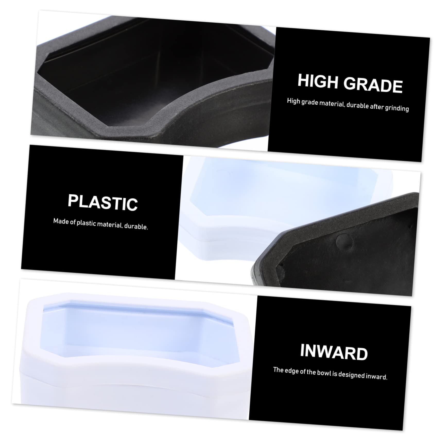 INOOMP 40 Pz Ciotola di Cibo per Animali da Arrampicata Ciotola per Cibo per Rettili Ciotola di Cibo per Tartarughe Leopardo Piatto di Cibo per Tartarughe Drago Rana Plastica