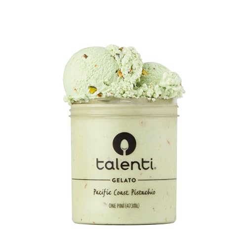 Talenti Gelato For a Delicious Frozen Dessert Pacific Coast Pistachio Made with Real Ingredients 1 Pint
