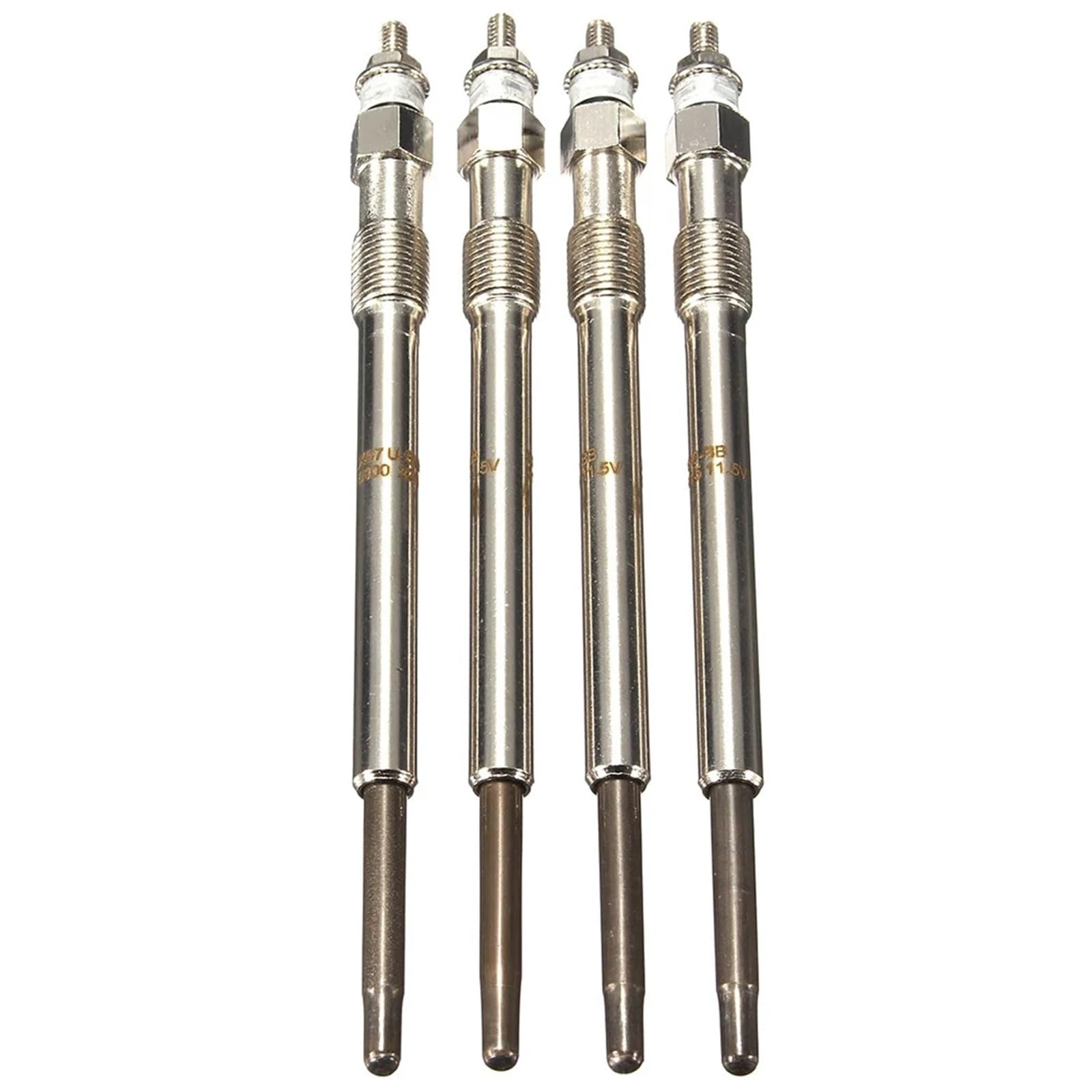 bujías Calentador Compatible con FORD Para MONDEO MK3 Para TRANSIT MK6 MK7 Para TOURNEO 2.0 2.2 2.2 4.3 2 DI TDCI TDE 4 bujías repuesto para calentador