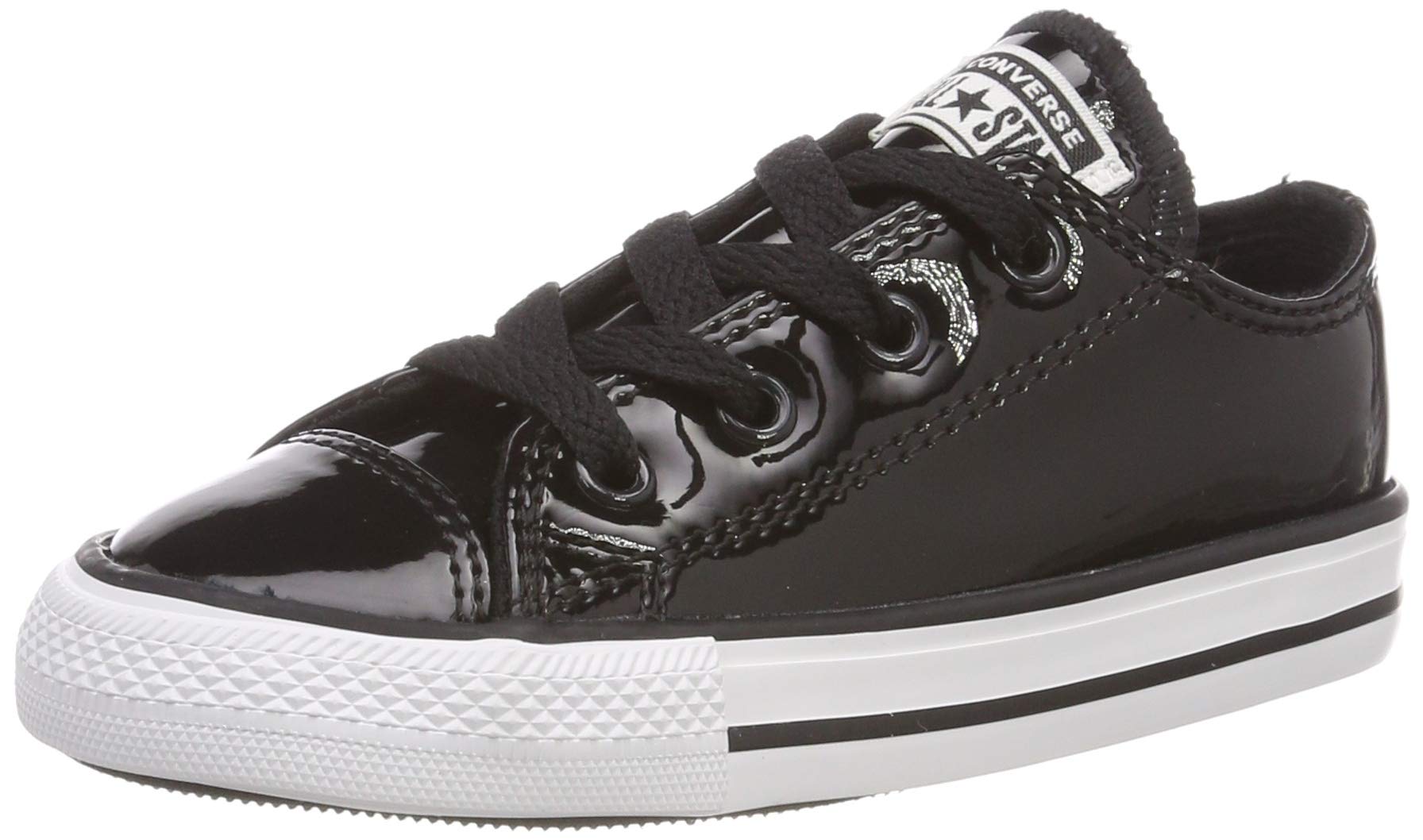 Converse Unisex Infant Chuck Taylor All Star Low-Top Sneakers (10 M US Infant) Black