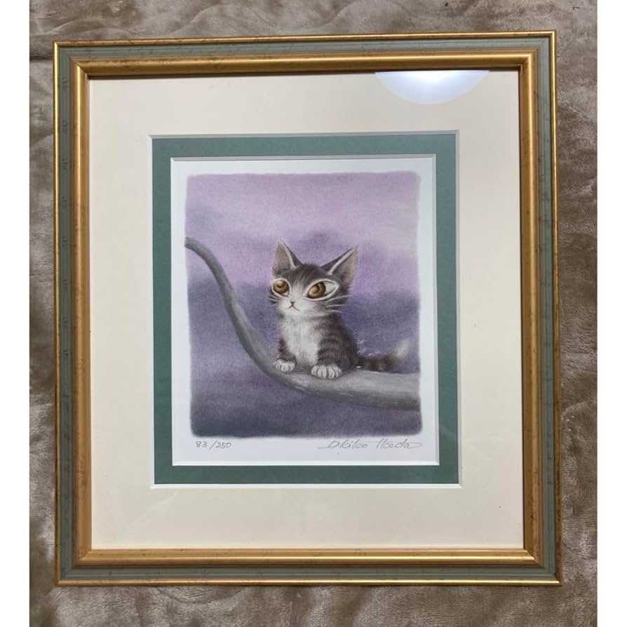 ダヤン版画　ぼく　家へ帰ろう！ ダヤン版画 ぼく 家へ帰ろう！ 版画・書籍・DVD・CD｜猫グッズ