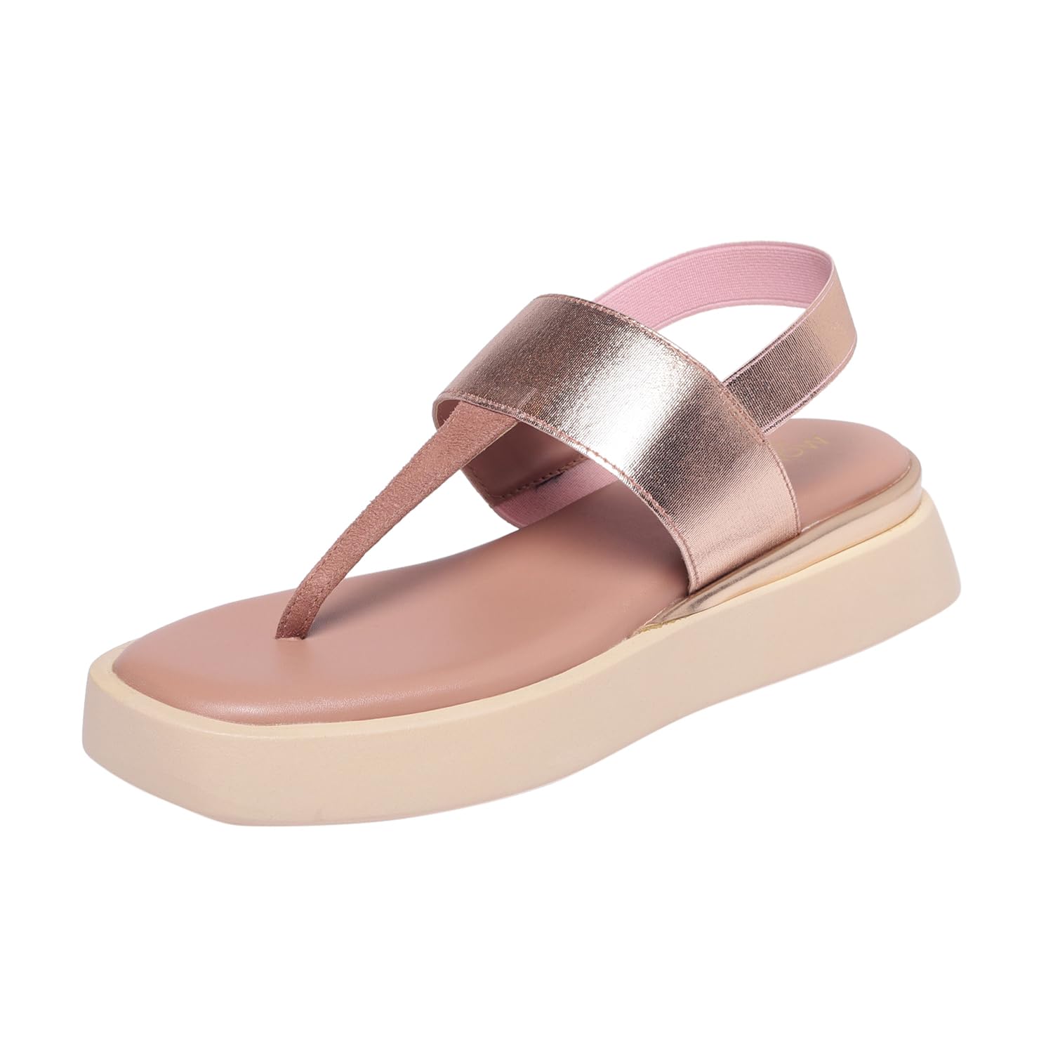MONROW Flatform for Women & Girls | Fancy & Stylish Flatform | Extra Cushioning & Comfortable, Fashionable, Light Weight, Fashion Flatform for Girls (Pink/4-UK) (B0D6R6C74R) Amazon Price History, Amazon Price Tracker