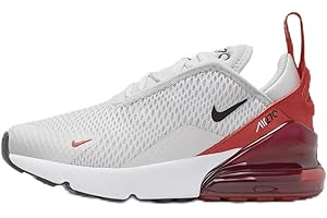 Authentic Nike Air Max 270 for Little Kids in Photon Dust/Picante Red/Black (AO2372-036)
