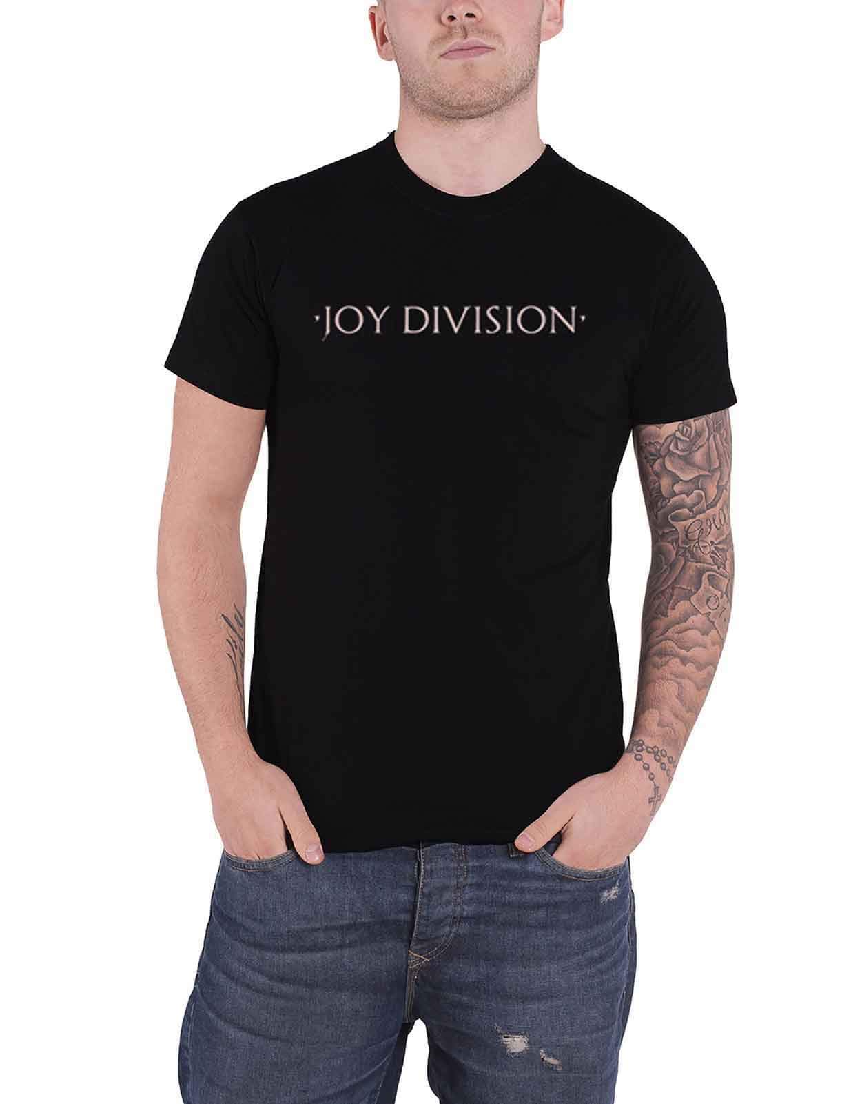 Men's Joy Division A Means to an End (Back Print) Slim Fit T-Shirt Black