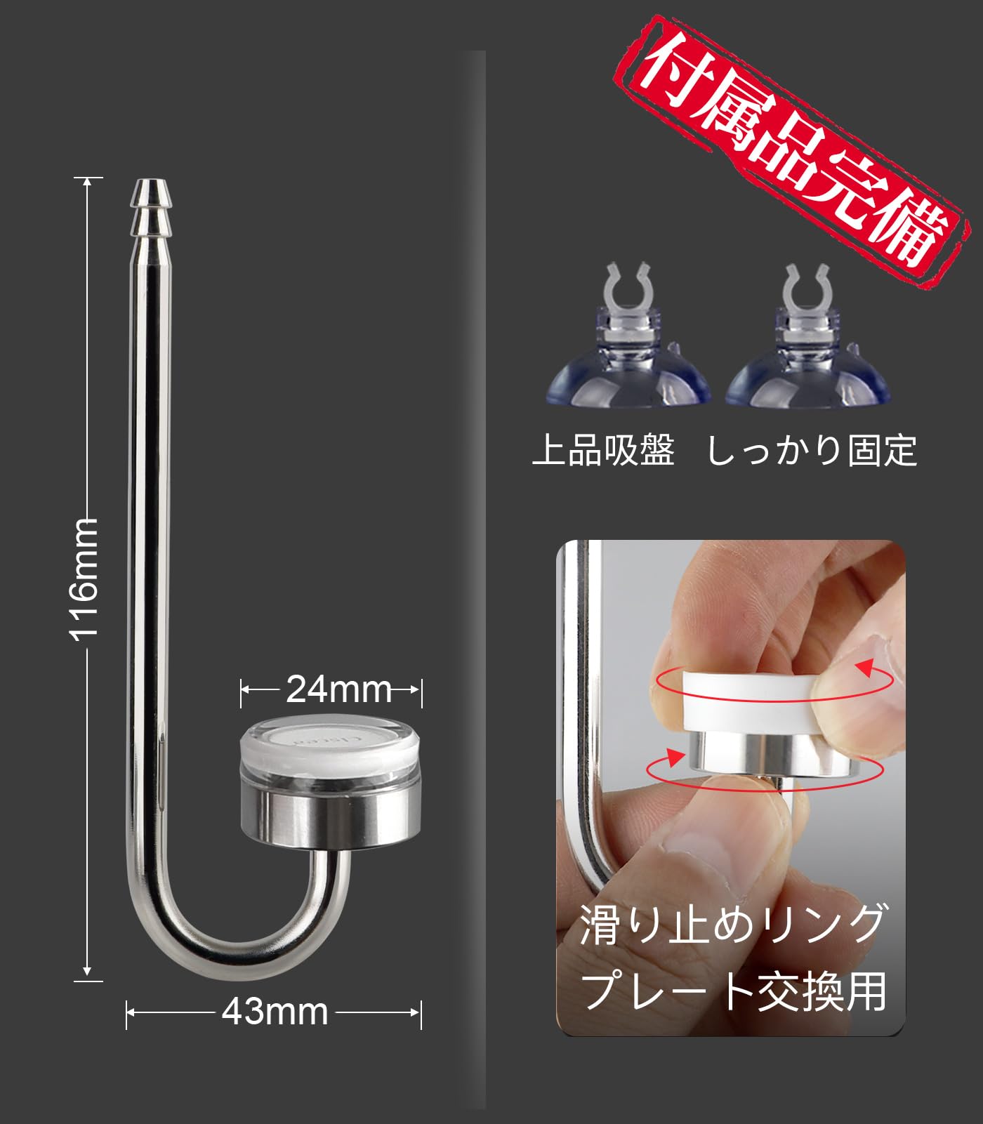 Amazon.co.jp: Clscea DC330-N-S-JP 水草用ミニ型ステンレス co2