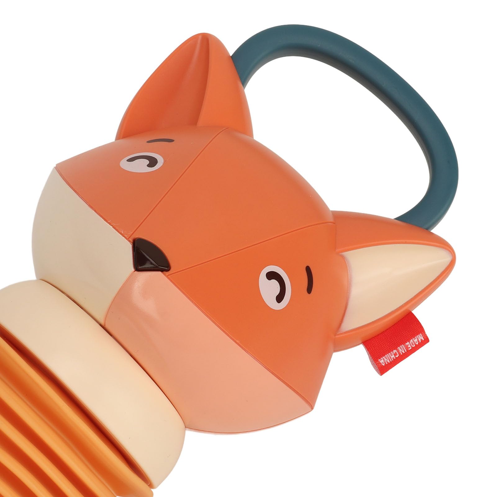 Kinder Akkordeon Musikspielzeug Frühe Lernförderung Training der Handmuskulatur Fuchsform Akkordeon Musikinstrument, Geeignet für Kinder Unter 6 Jahren