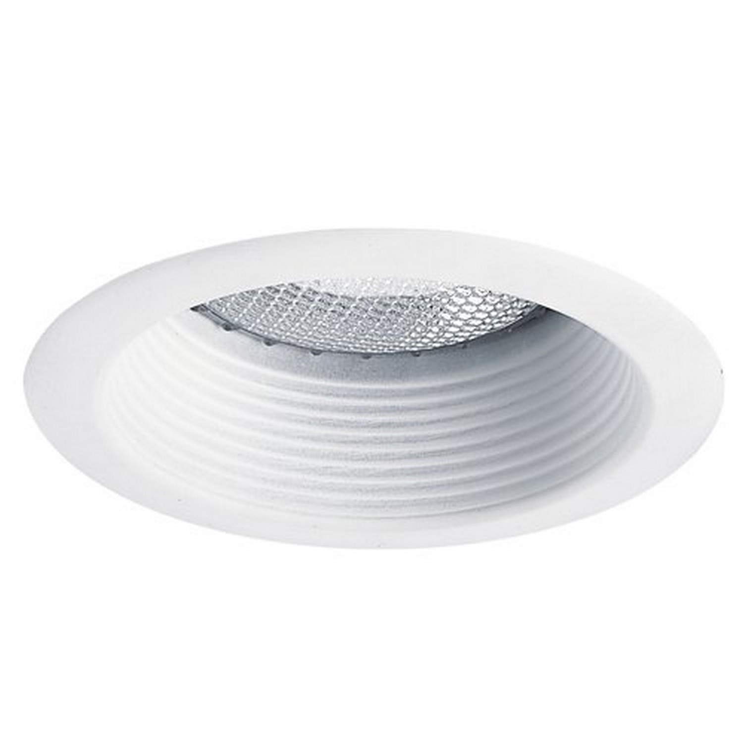HubbellPrescolite TB53 5-Inch Incandescent Recessed Downlight Baffle Trim, White