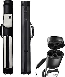 2x2 Hard cue case Pool Cue Billiard Stick Carrying Case