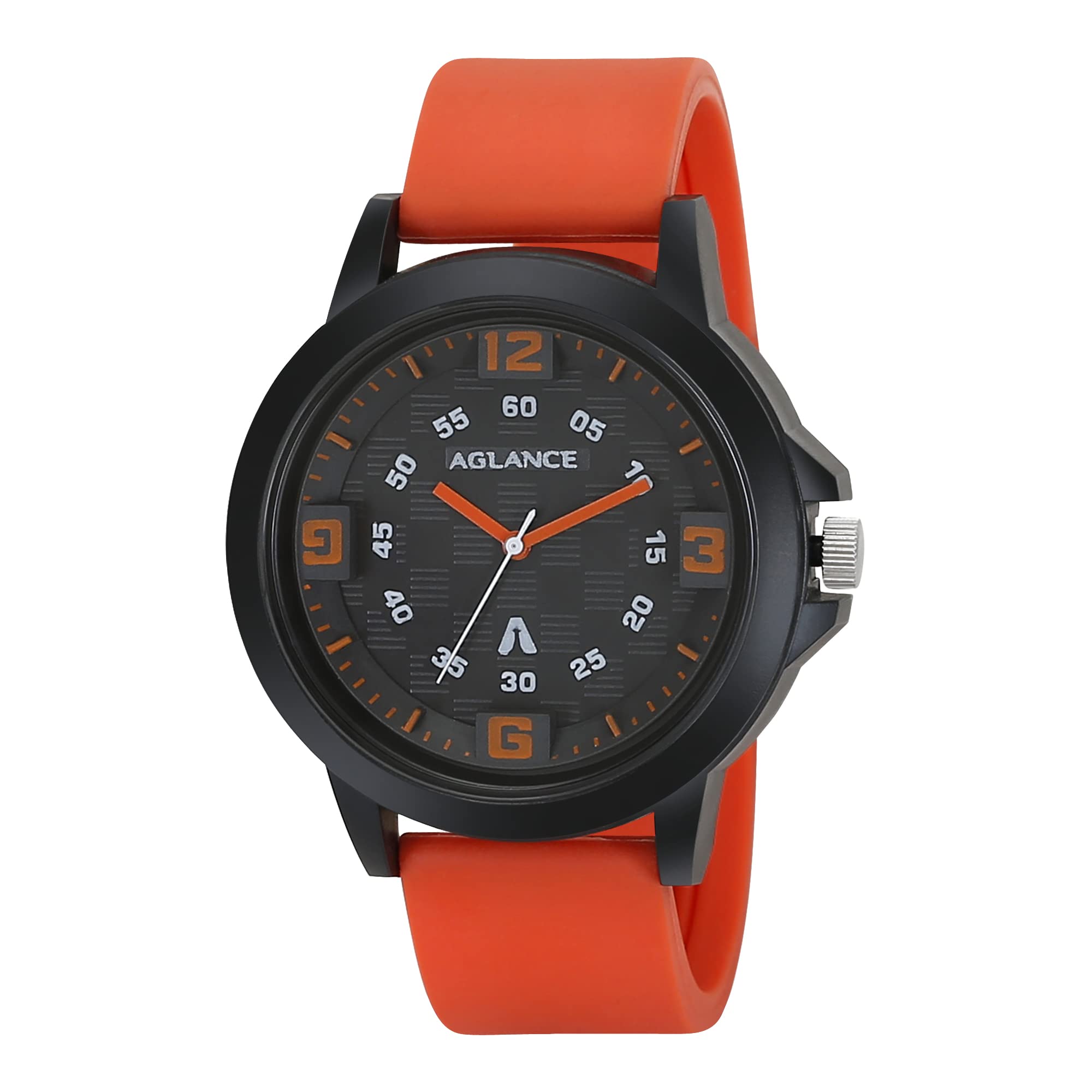 Aglance FT1640 New Black Analog Men and Boys with Adjustable Strap (Orange) (B0BPTF5VWK) Amazon Price History, Amazon Price Tracker