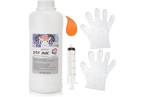 DTWFOCUS DTF White Ink 500ml, Premium DTF Ink for Epson Printers and...