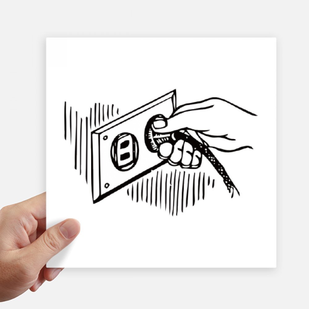Sticker motif schéma 20 cm pour décorer votre valise