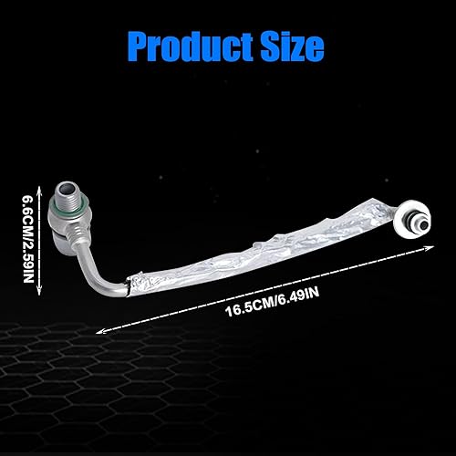 Miniatura 5 de FZJDSD Tubo de alimentación de aceite turbo compatible con Buick Chevrolet Cruze Sonic Encore 1.4L 2011 2012 2013 2014 2015 2016 2017 2018