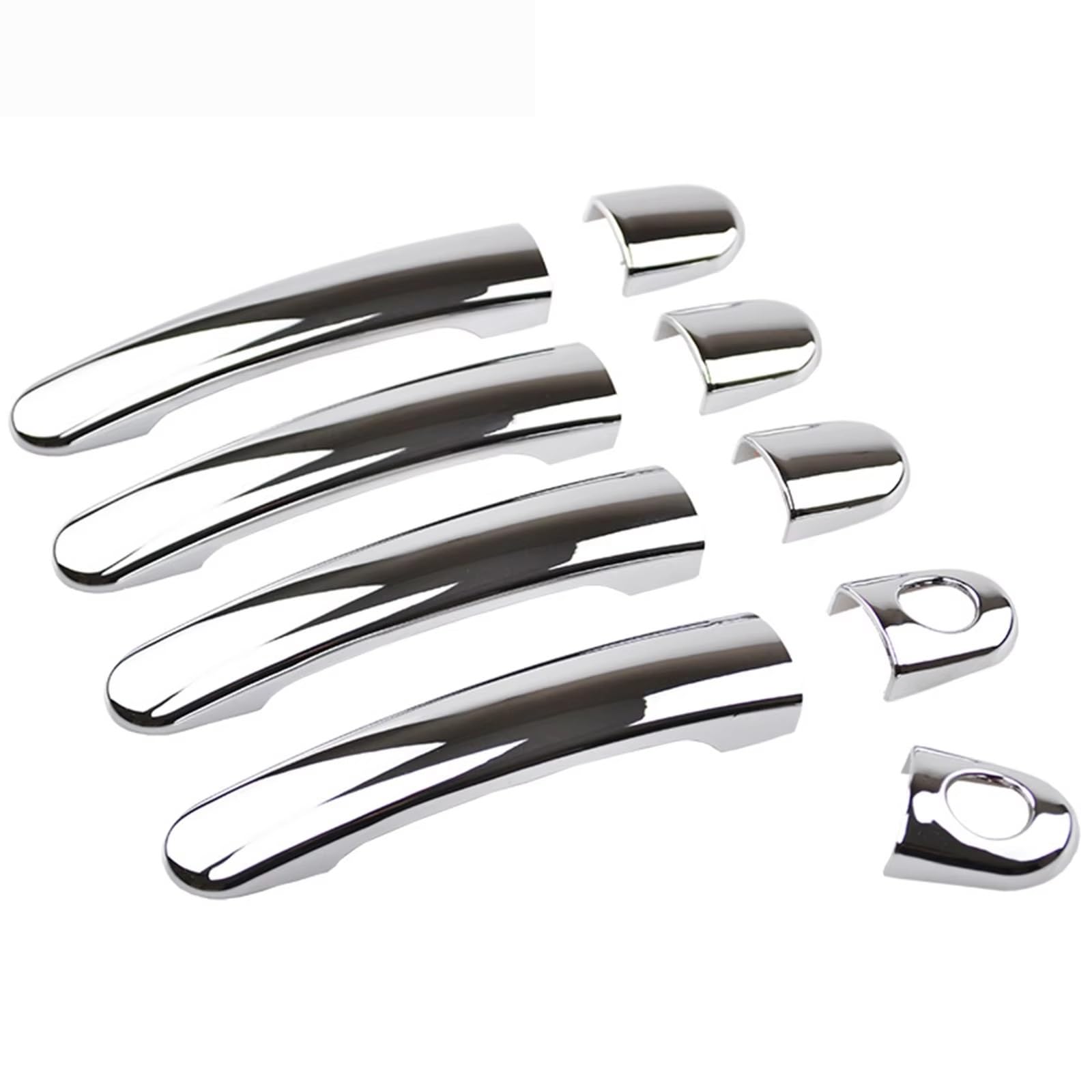 TRGDFDAA Door Handle Trims Covers Compatible with Seat for Leon for Leon 4 2002 2003 2004 2005 2006 2007 Door Handle Protective Covering Cover Trim Accessories