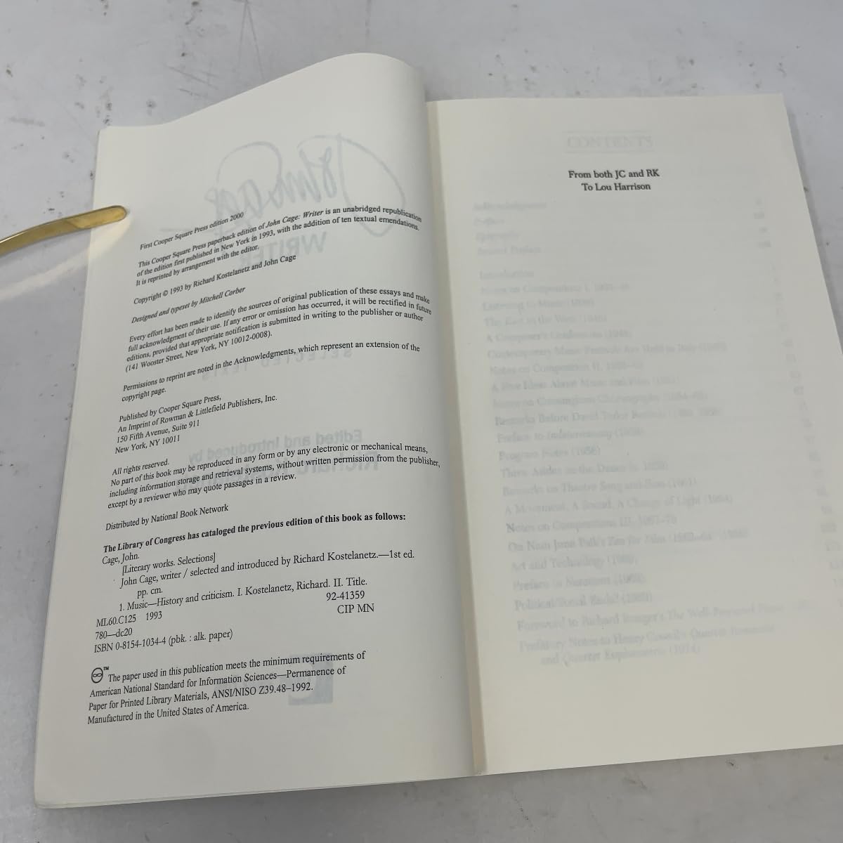 John Cage: Writer: Selected Texts