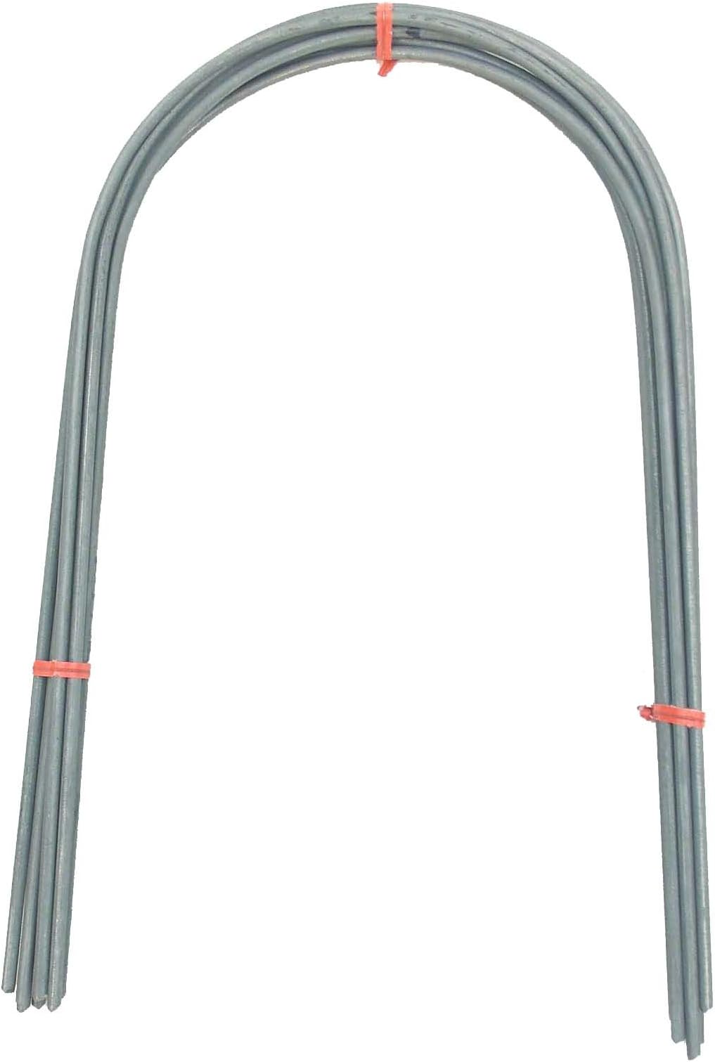Broken Arrow Set of 9 Croquet Wickets, 6" Wide, Round Style Replacement Hoops Arches Made in USA