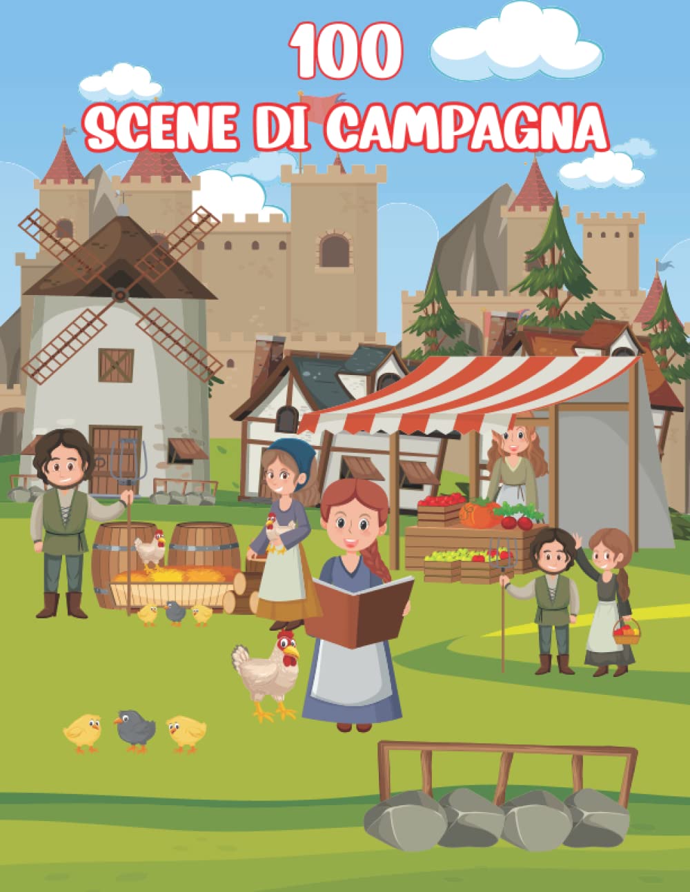 JazRvr 18 Adesivi 3D Per Adulti E Bambini, Formato 17,7x12 Cm, Scene 3D Creative Per Decorazione E Gioco - 2